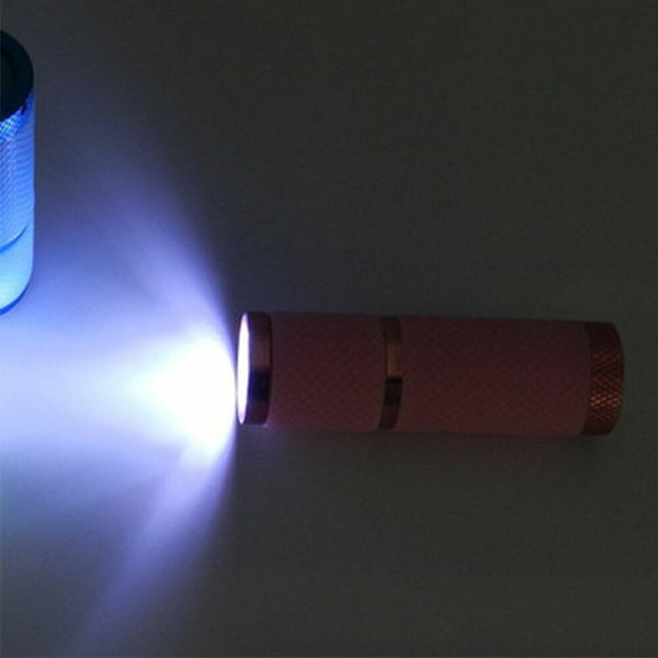 9 LED UV Portable Flashlight