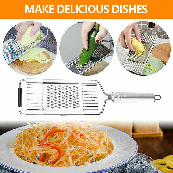 MULTIFUNCTIONAL FOOD CUTTER MULTI-PURPOSE VEGETABLE SLICER CUTS CHOPPER GRATER