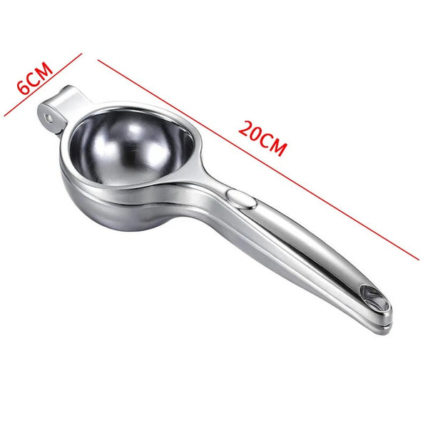 2pcs Stainless Steel Lemon Squeezer | Heavy Duty Manual Citrus Juicer Press