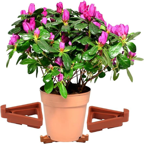 Flower Pot Risers Toes Invisible Plant Pot Feet for IN/Outdoor Planters