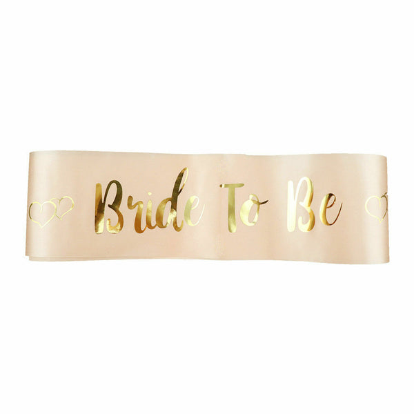 Bride To be Hens Party Sash Sashes Night Bachelorette Bridal Bridesmaid Sashes