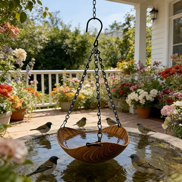 Hanging Bird Feeder Outdoor Garden Hummingbird Water Dispenser Feeder NEW