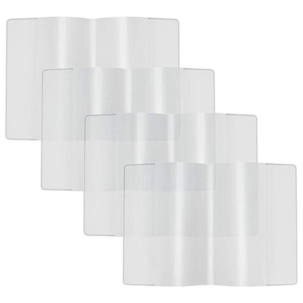 50pcs Passport Cover Transparent Protector Travel Holder Organizer Wallet Cover