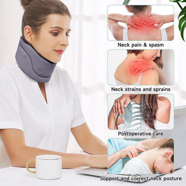 Cervicorrect Neck Brace by Healthy Lab Co Ergonomic Cervical Support Stop Snore
