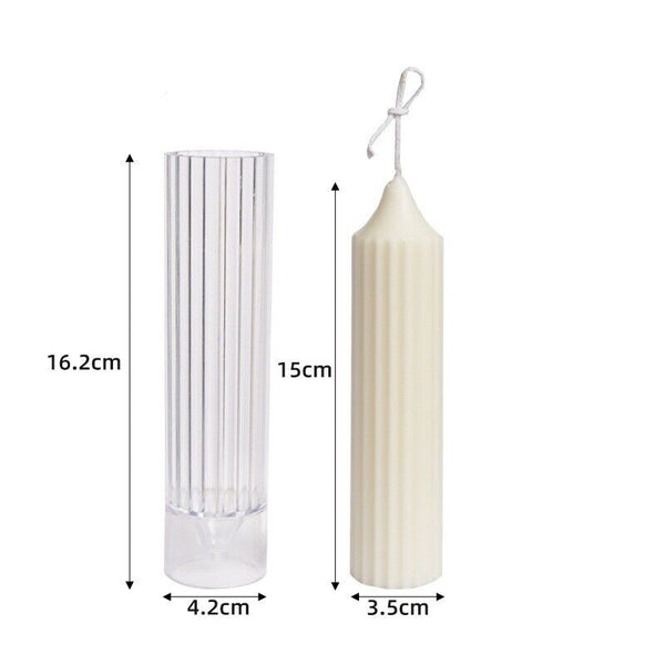 Long Pole Candle Mold Plastic Pillar Candle Making DIY Candle Mould Supplies AU