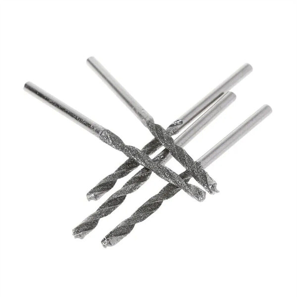 20pcs Diamond Drill Bit Set 4 Sizes 1mm 1.5mm 2mm 2.5mm Twist Tip Jewelry AU
