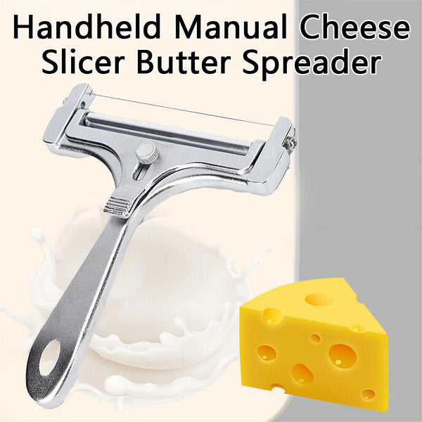 Kitchen Cooking for Cheese Steel Wire Adjustable Slicer Stainless Cheese Cutter