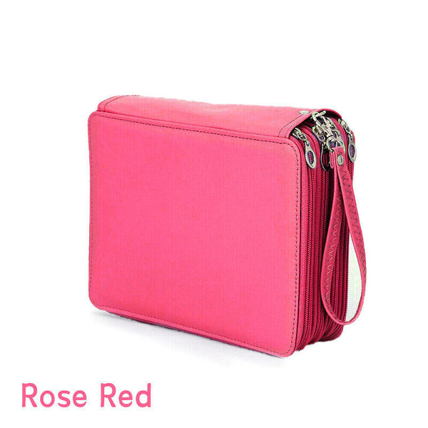Large 168 Slot Pencil Case Foldable Storage Organizer Pen Makeup Bag Capacity