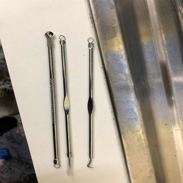 3x Blackhead Remover Tool Black Spots Needles Pore Cleanser Extractor Tool AUS