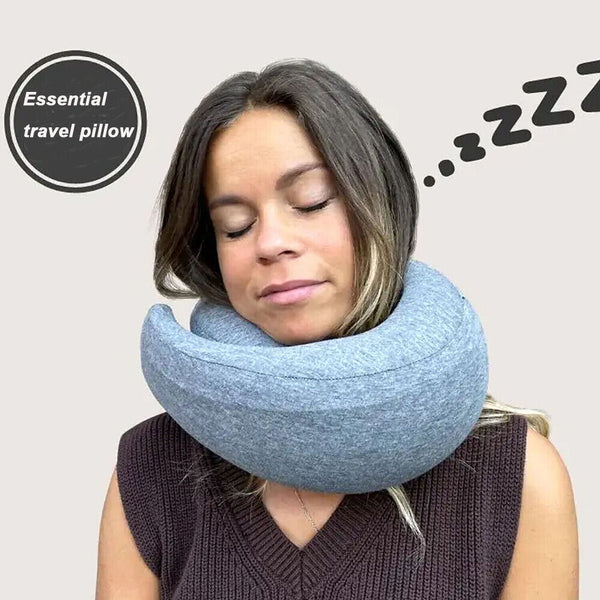 Portable U Shaped Pillow Travel Neck Pillow Breathable Office Neck Head Support