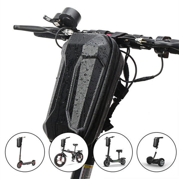 Scooter Front Bag Accessories Electric Scooter Bag Waterproof Storage Black