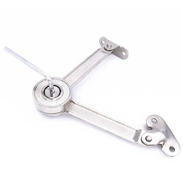 2 Set Lid Strut Box Flap Stay Safe Door Wardrobe Support Open/Close Hinge Soft