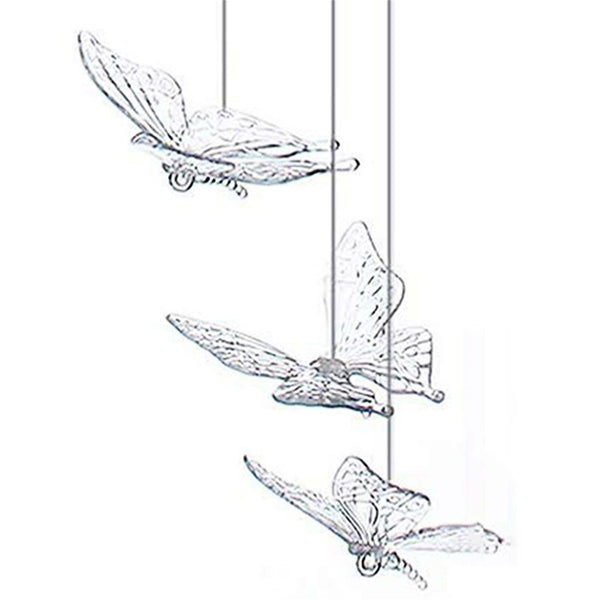 Garden Hanging Outdoor Wind Chimes Colour Changing Decor Solar Powered LED Light