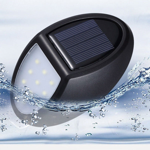 10 LED Solar Power Waterproof Lamp Wall Mounted Light Outdoor Fence Garden