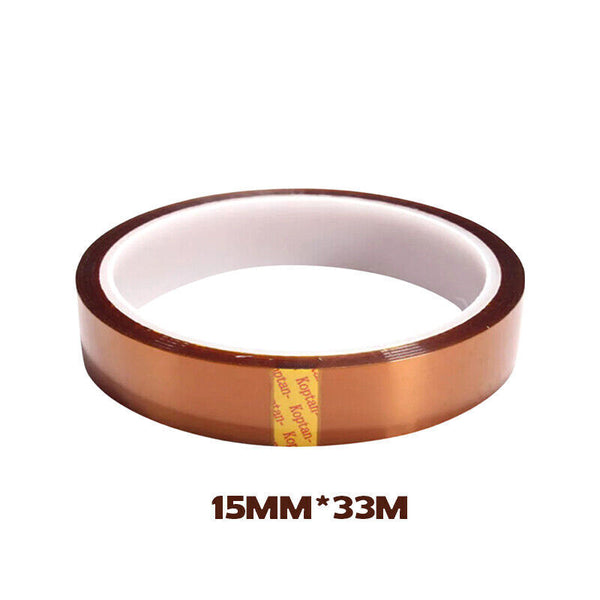 33M 5-25MM Kapton Tape High Temperature Heat Resistant Polyimide 3D Printer VIC