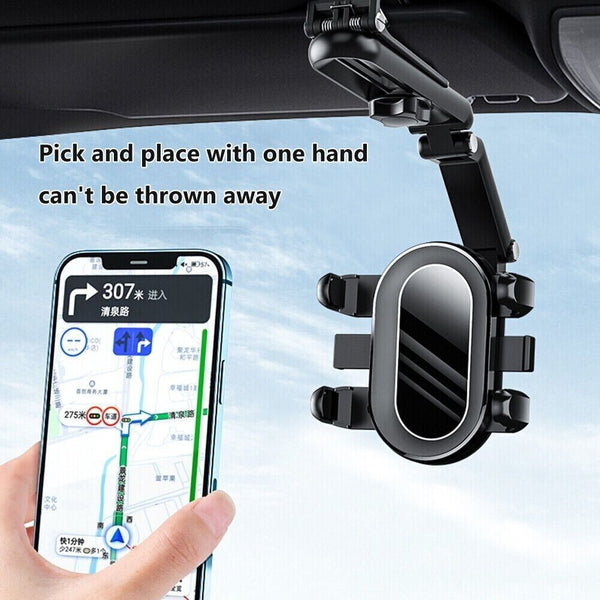 Foldable Car Phone Holder Windscreen Dashboard Suction Mount Stand For Universal