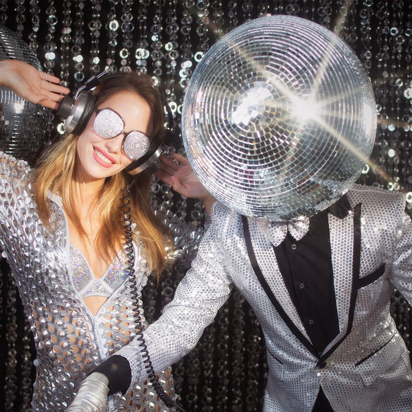 Mini Mosaic Tiles Self-Adhesive Square Mirror Glass DIY Home Wall Sticker Decors