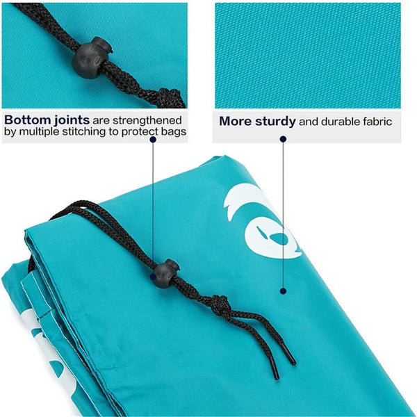 Laundry Bag Travel Clothes Storage Drawstring Washing Mesh Pouch Bags Lingerie