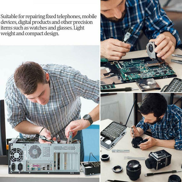 115 IN 1 Precision Screwdriver Set Torx Computer PC Phone Watch Repair Tool Kit