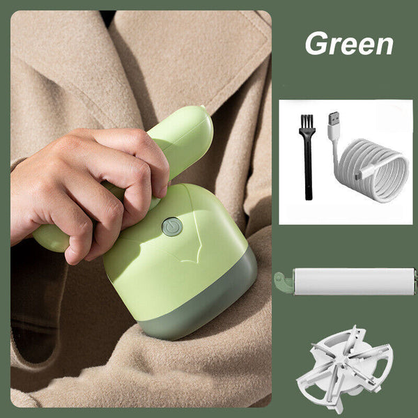 Fabric Shaver Electric Lint Remover Ball Rechargeable Defuzzer Clothes Cleaner