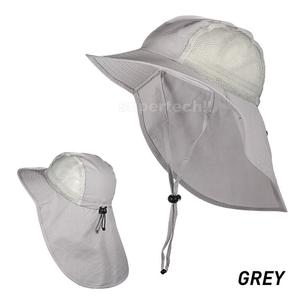 Neck Flap Cap Outdoor Hiking Fishing Hat Sport Sun Protection Wide Brim Cover