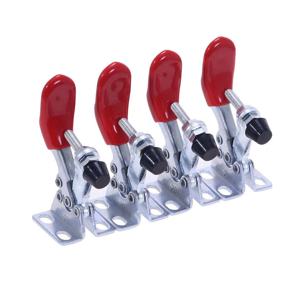 4pcs GH-201 Holding Capacity Quick Release Hand Tool Toggle Clamp Horizontal AU