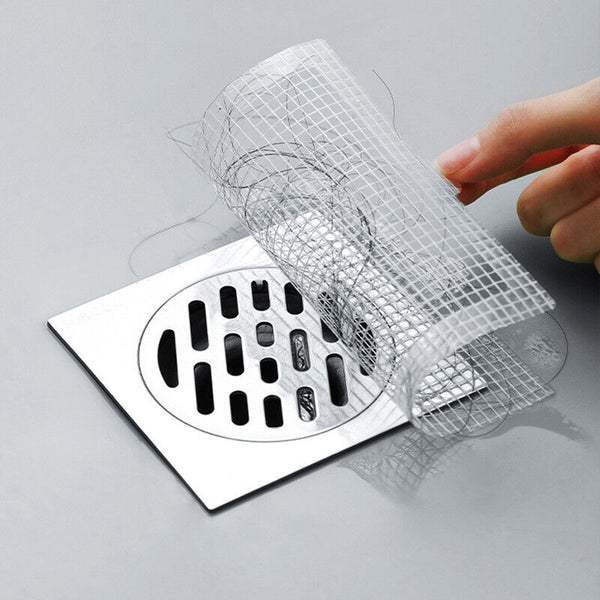 30 Pack Disposable Shower Drain Hair Catcher Hair Catcher Mesh Stickers