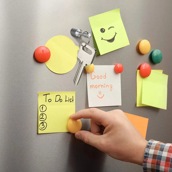 10PCS Key Ring Magnetic Keyring Hook Magnet Chain Super Strong Neodymium Holder