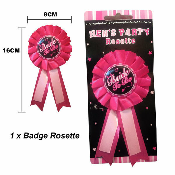 Bride To Be Hens Night Party Veil White Badge Sash Lace Garter Set Bachelorettes