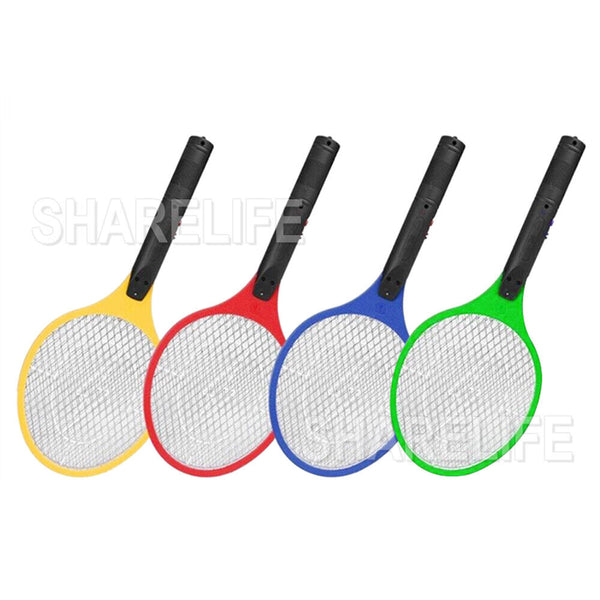 2x Electric Bug Zapper Tennis Racket Mosquito Fly Swatter Insect Killer Handheld