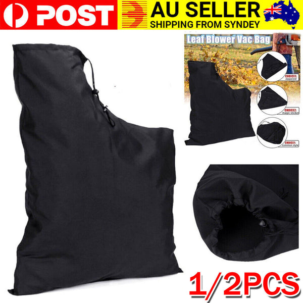 Black Zip Leaf Blower Vacuum Bag Replacement Garden Lawn Leave Storage Bags