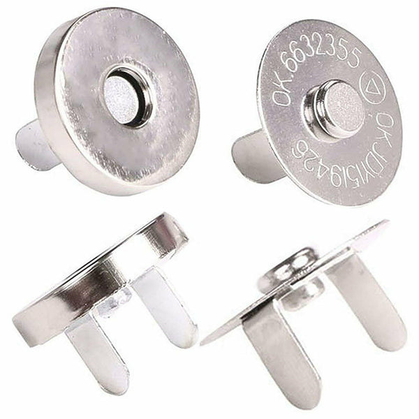 Bags Purse Clasps Magnetic Buttons Snaps Fasteners Handbag Craft Buttons