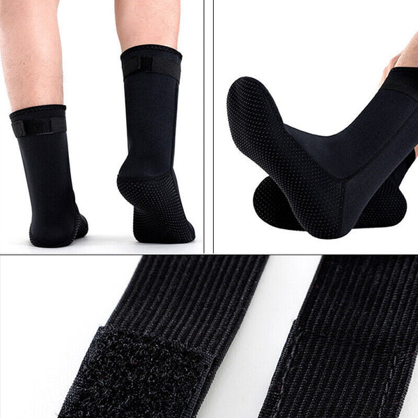 3mm Neoprene Diving Surfing Swim Wetsuit Snorkeling Boots Watersport Socks mc AU