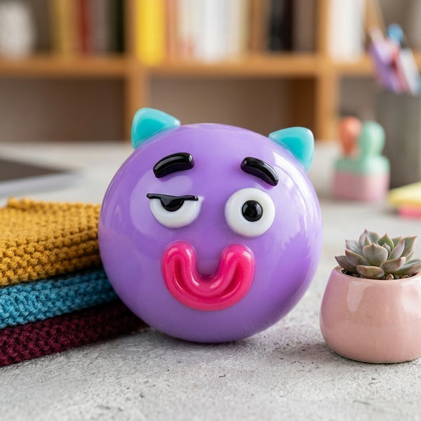 Smushers Face Squishy Stress Relief Toy Soft Slow Rising Sensory Squeeze Ball