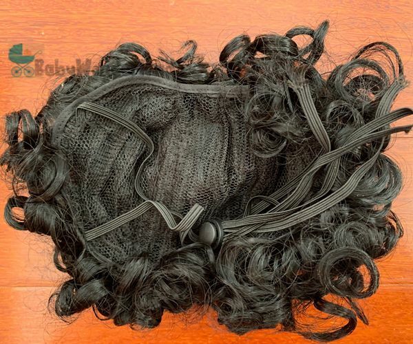 Pet Wig Small Dog Cat Cosplay Cross Dressing Hair Transforming Prop Halloween