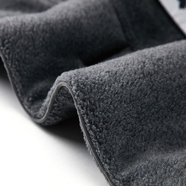 Warm Fleece Dog Coat Reversible Winter Pet Jacket Vest for Small to Large Dogs