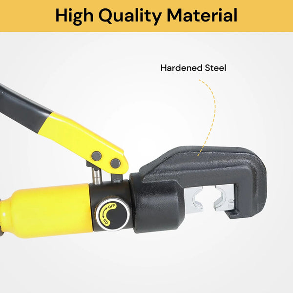 10 Ton Dies 4mm-70mm Hydraulic Wire Crimper Terminal Wire Lug Crimping Tools Kit
