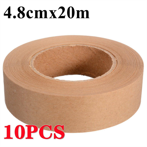 Masking Tape Picture Framing Packing Tape Craft Self adhesive Kraft Brown Paper