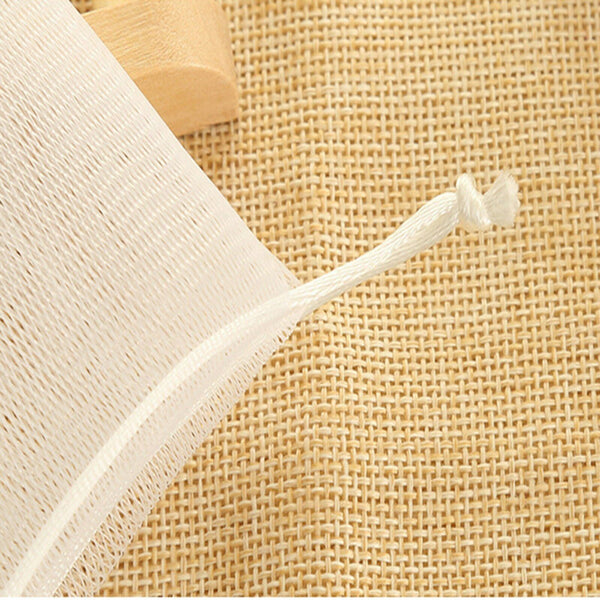 UP TO 10pcs Soap Mesh Bags Exfoliating Foaming Soap Saver Bag Pouch with Drawst