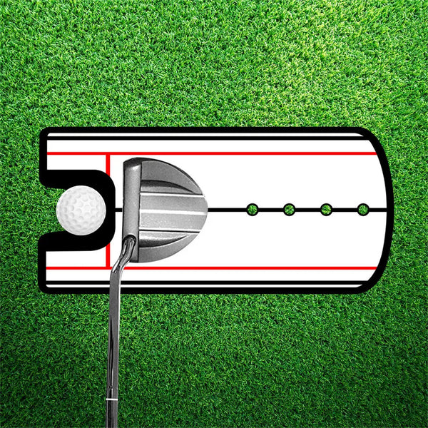 Golf Putting Alignment Practice Mirror Aid Golf Practice Putter Mirror Eye Line