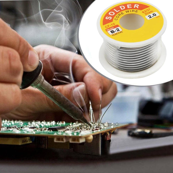 2.0mm Tin Lead Solder Wire Rosin Core Soldering Wire 2.0% Flux Reel 250/500G AUS