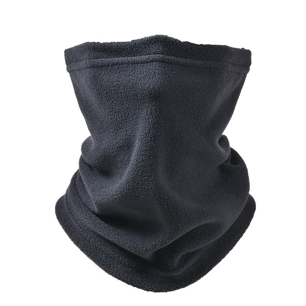 Winter Fleece Neck Warmer Snood Scarf Beanie Hat Ski Balaclava Unisex