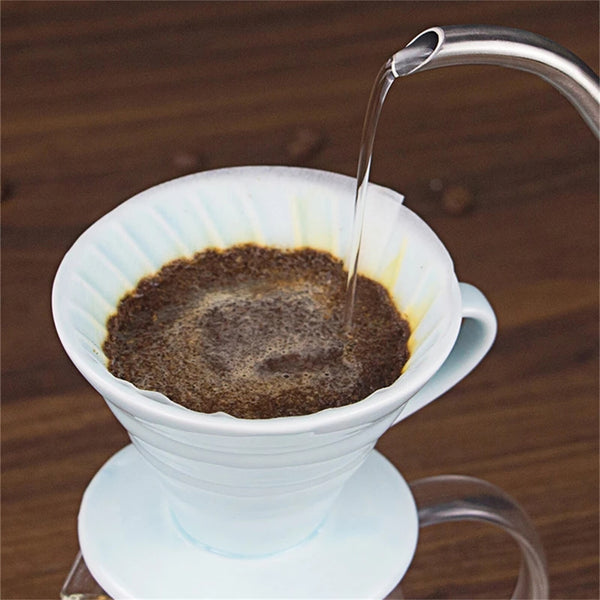 500PCS Coffee Filter Paper Natural Disposable Drip Coffee Filters 102 Size