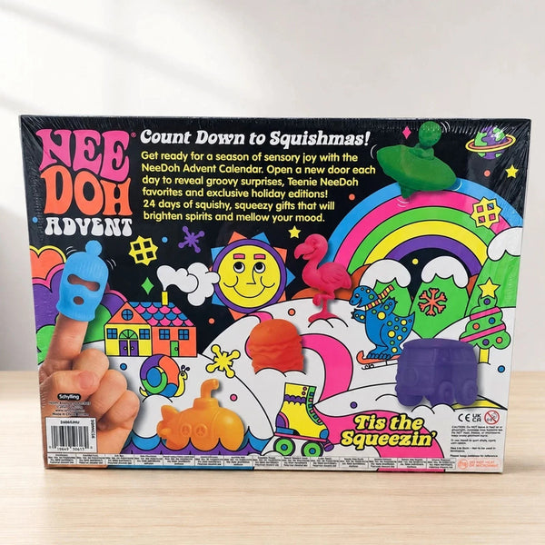 2026 NeeDoh Advent Calendar 24 Days Of Surprise Christmas Countdown Toy Gifts