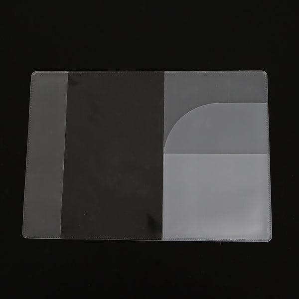 Passport Cover Protector Travel Clear Holder Organiser Wallet Matte Transparent
