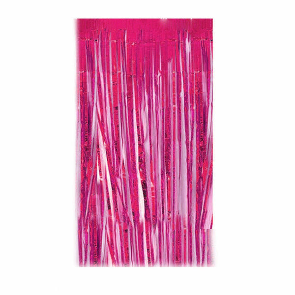 2M Tinsel Curtain Foil Metallic Fringe Backdrop Party Door Decorations Event New