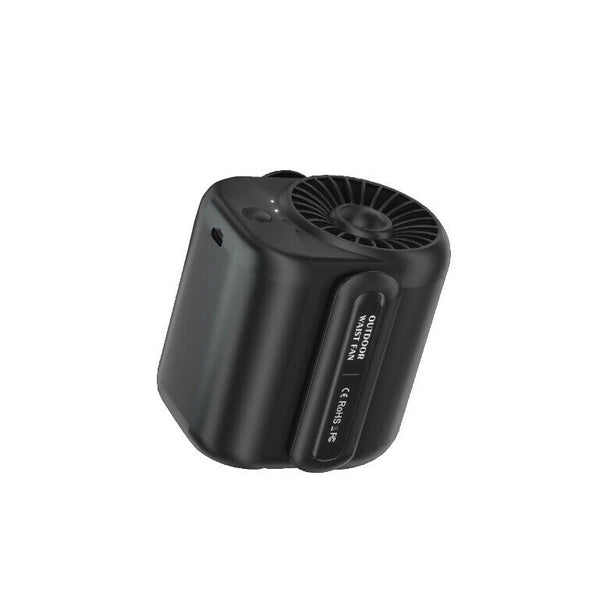 Outdoor Rechargeable Powerful Personal Body Fans Belt Waist Clip Fan