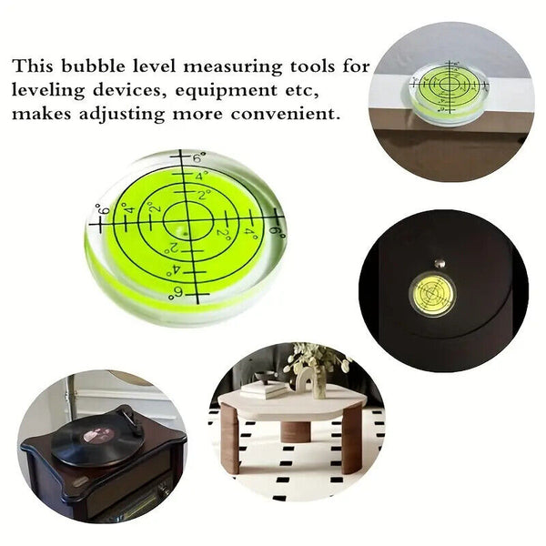 5PCS Universal level Instrument Spirit Level Bubble Level Measuring Tool 32MM AU