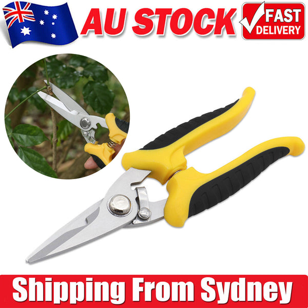 Electrician Scissors Wire Stripper Cutter Crimper Snip Pliers Shear Nippers Tool