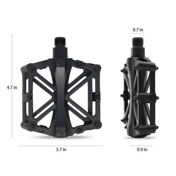 2Pairs Bike Pedals Alloy Mountain Road MTB Colored Bicycle Nonslip Cycling Pedal